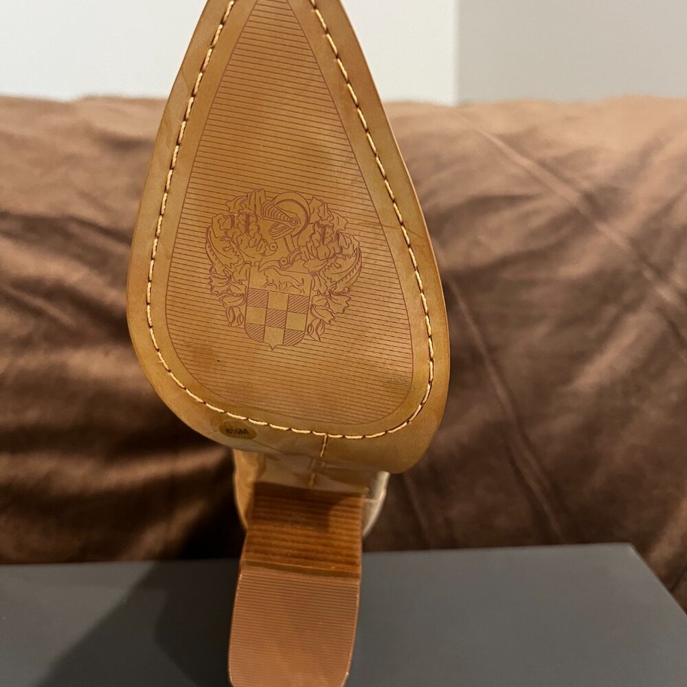 Vince Camuto Beige Ankle Booties - Picture 4 of 5